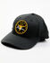 Image #1 - Cody James Men's Steerhorn Freedom Circle Patch Ball Cap, Black, hi-res