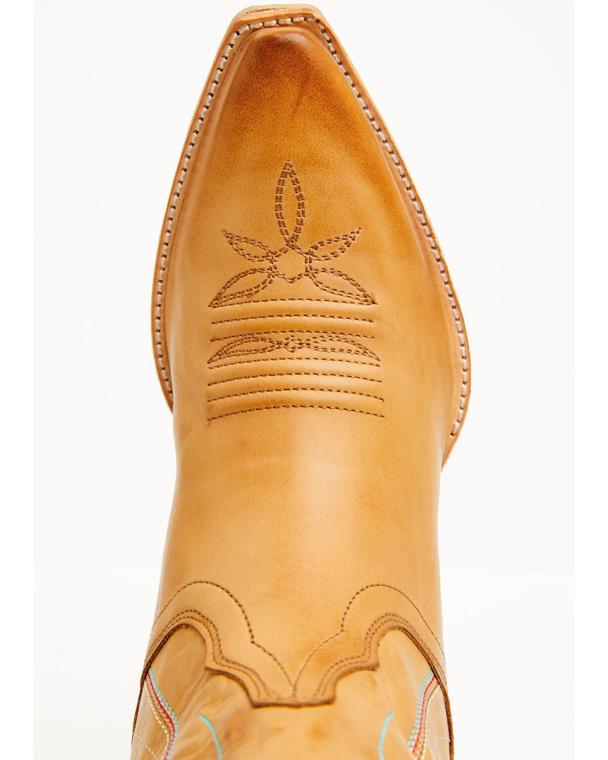 Image #6 - Dan Post Women's Grace Tall Western Boots - Snip Toe, Tan, hi-res