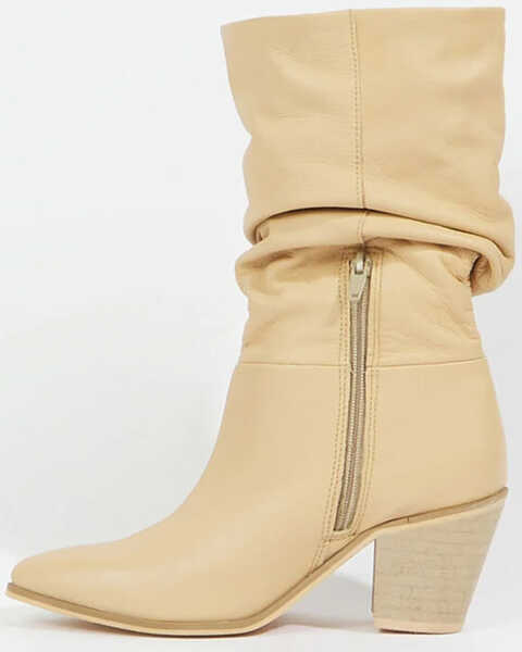 Image #3 - Matisse Women's Brin Mid-Calf Western Boots - Pointed Toe, Natural, hi-res