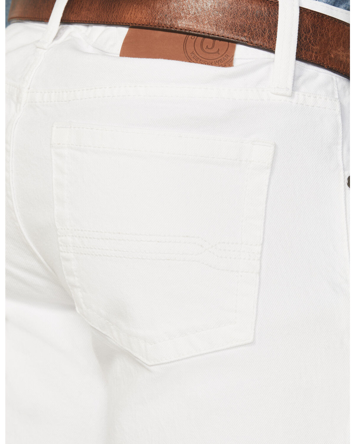 Image #4 - Cody James Men's Blanco Slim Straight Stretch Denim Jeans, White, hi-res