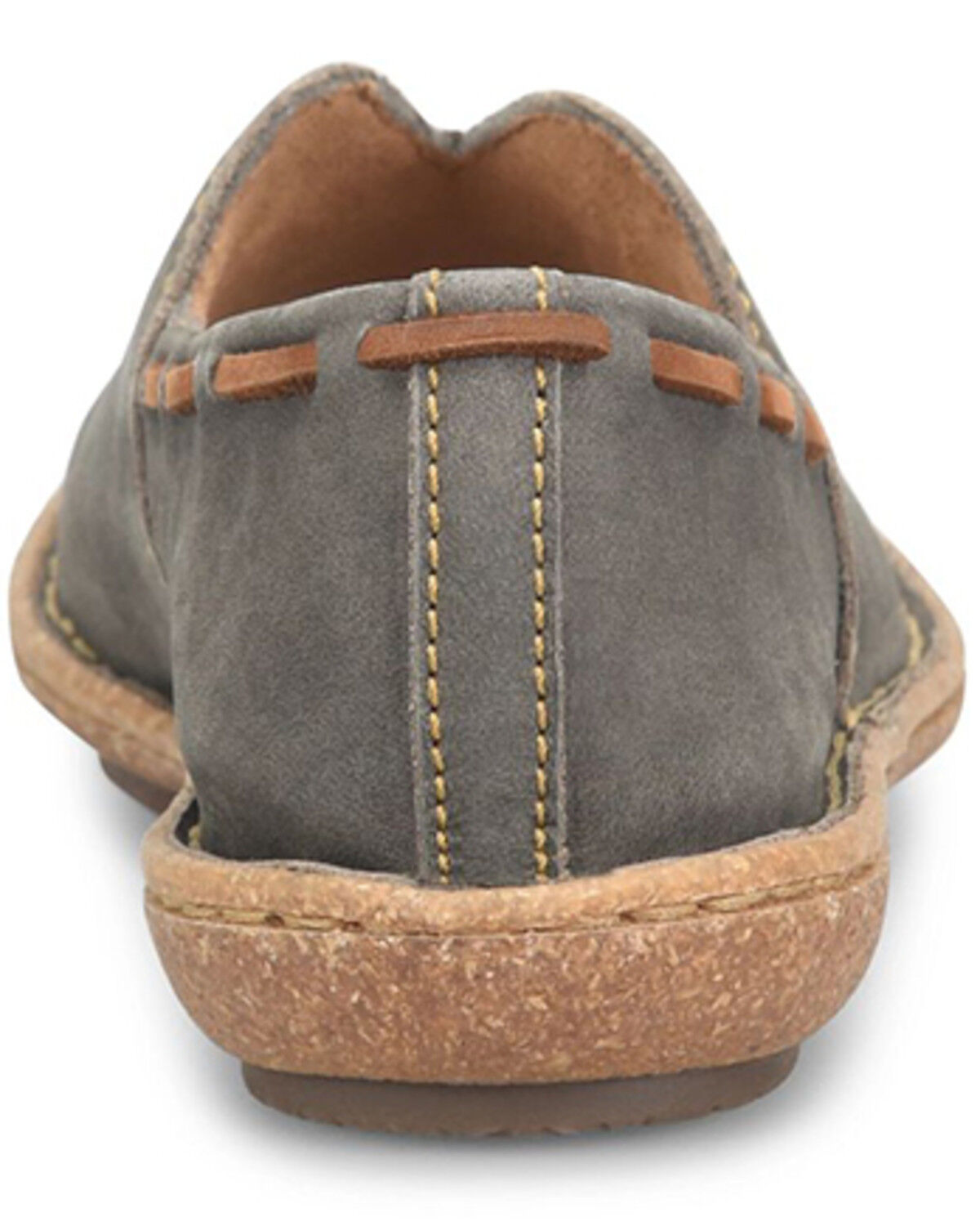 Image #5 - Born Women's Naya Slip-On Casual Shoes - Round Toe, Grey, hi-res