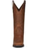 Image #3 - Circle G Women's Embroidered Leather Western Boots - Broad Square Toe, Tan, hi-res