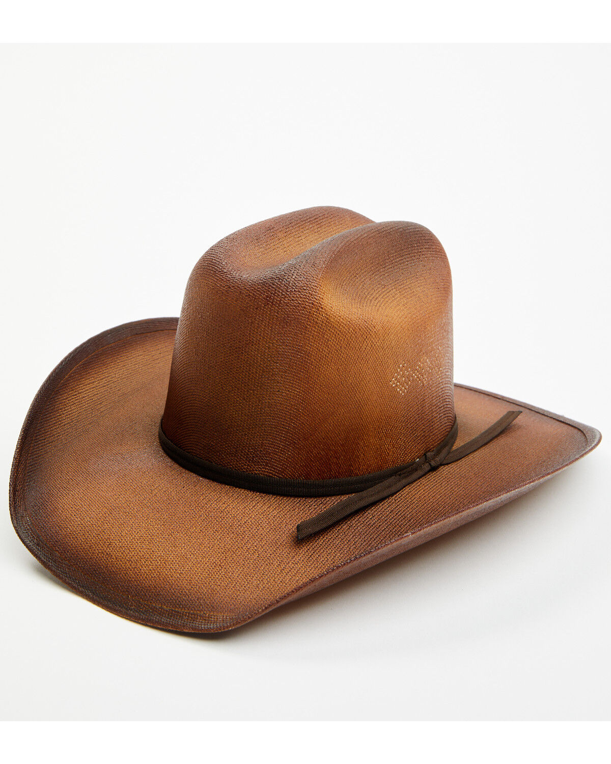Image #1 - Cody James Infant Little Charro Straw Cowboy Hat, Brown, hi-res