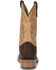 Image #10 - Double H Men's Ice Oak Saddle Work Boots - Steel Toe, Bison, hi-res