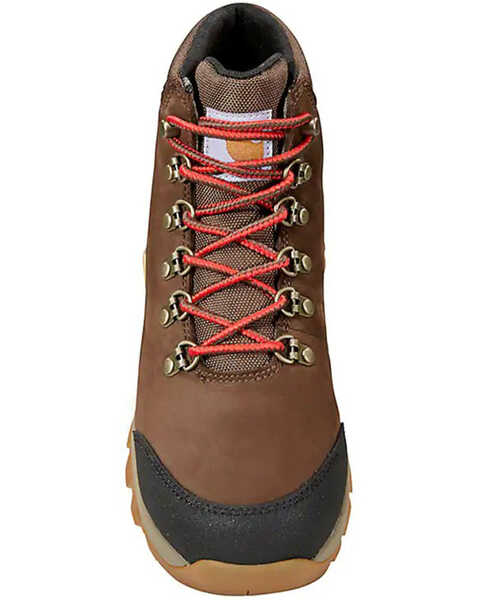 Image #4 - Carhartt Women's Gilmore 5" Hiker Work Boot - Soft Toe, Dark Brown, hi-res
