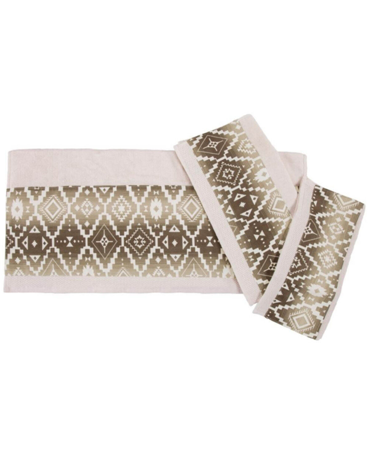 Image #1 - HiEnd Accents Chalet Southwestern Print Towel Set - 3-Piece, Multi, hi-res