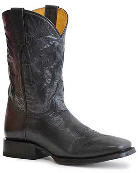 Image #1 - Roper Men's Parker Marbled Western Boots - Square Toe , Black, hi-res