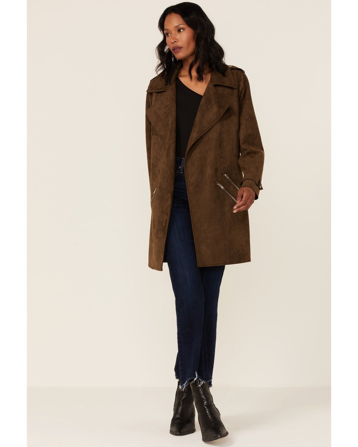 hyfve suede coat