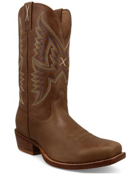 Image #1 - Twisted X Men's 12" Tech X™ Western Boots - Square Toe , Tan, hi-res