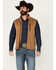 Image #1 - Cowboy Hardware Men's Speckle Knit Vest, Tan, hi-res