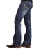 Image #2 - Stetson Rock Fit X Stitched Jeans, Dark Stone, hi-res