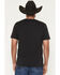 Image #4 - Wrangler Men's Boot Barn Exclusive Mexico Logo Short Sleeve Graphic T-Shirt, Black, hi-res