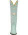 Image #4 - Justin Women's Heart Inlay Tall Western Boots - Snip Toe, Blue, hi-res
