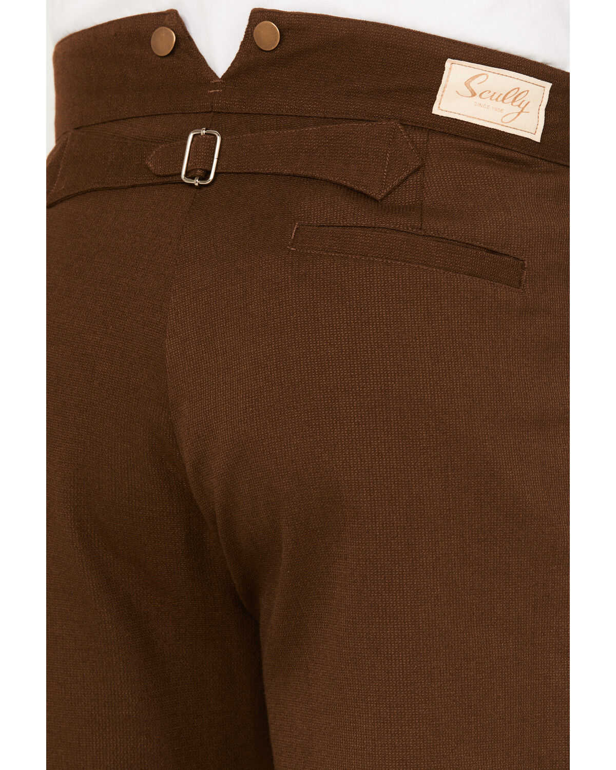 Image #4 - Scully Men's Rangewear Pants, Brown, hi-res