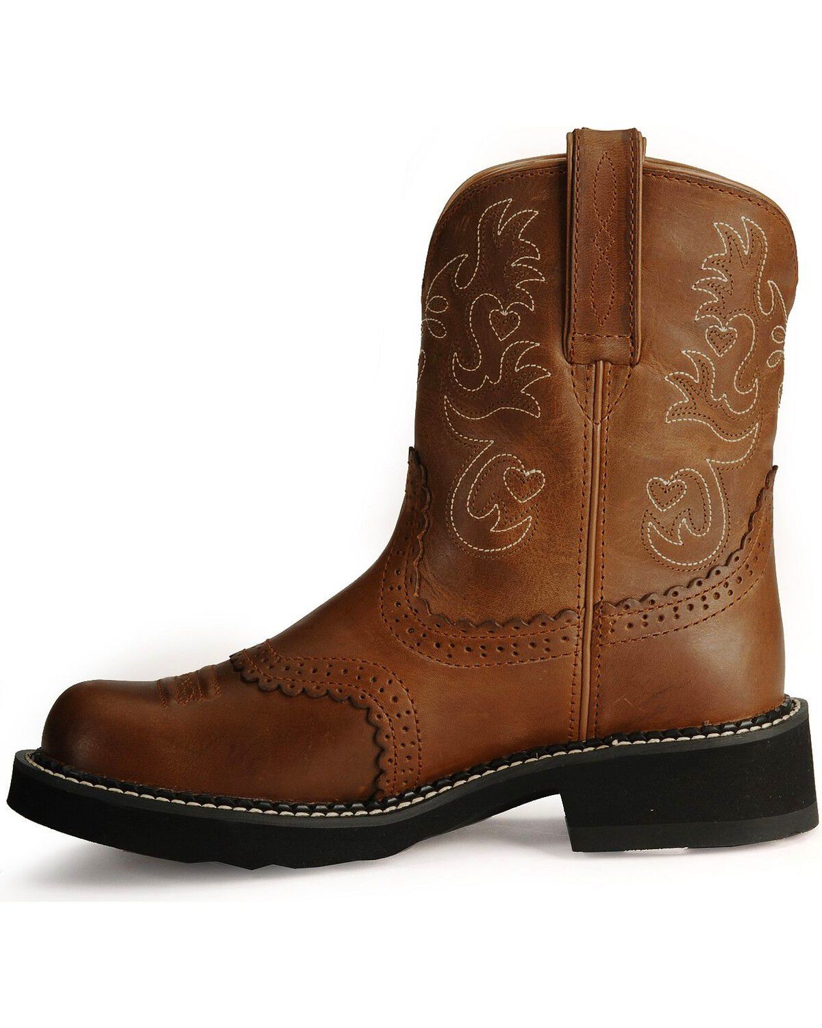Women's Boots Ariat Fatbaby Saddle Russet Rebel