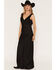 Image #1 - Sendero Provisions Women's Romy Slip Maxi Dress, Black, hi-res