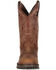 Durango Rebel Men's Saddle Western Boots - Round Toe, Bark, hi-res
