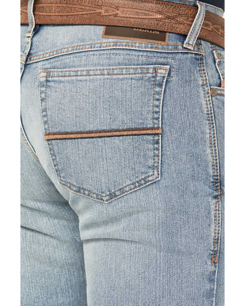 Image #4 - Ariat Men's M7 Linda Ray Light Wash Slim Straight Pro Series Performance Denim Jeans, Light Wash, hi-res