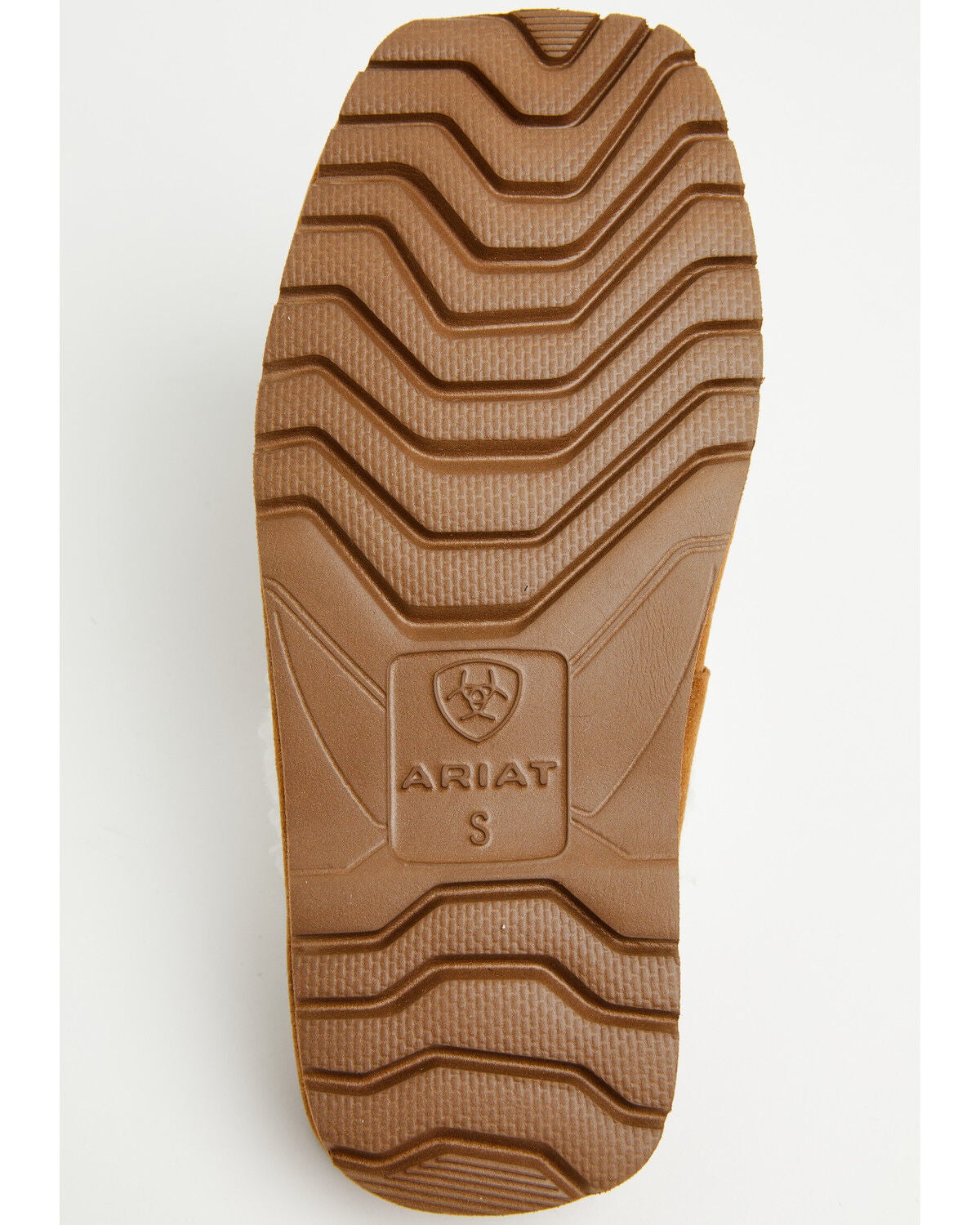 Image #6 - Ariat Girls' Jackie Square Toe Slippers, Chestnut, hi-res