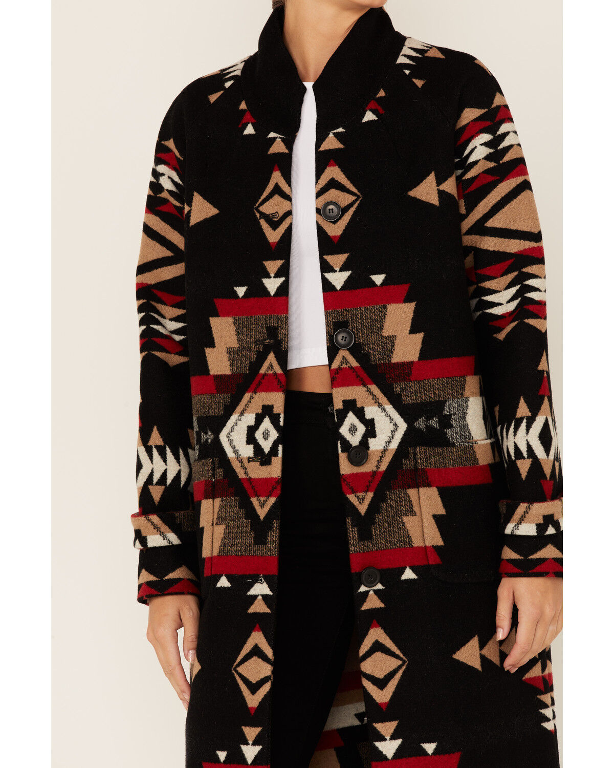 Image #3 - Pendleton Women's Rock Point Archive Blanket Coat, , hi-res