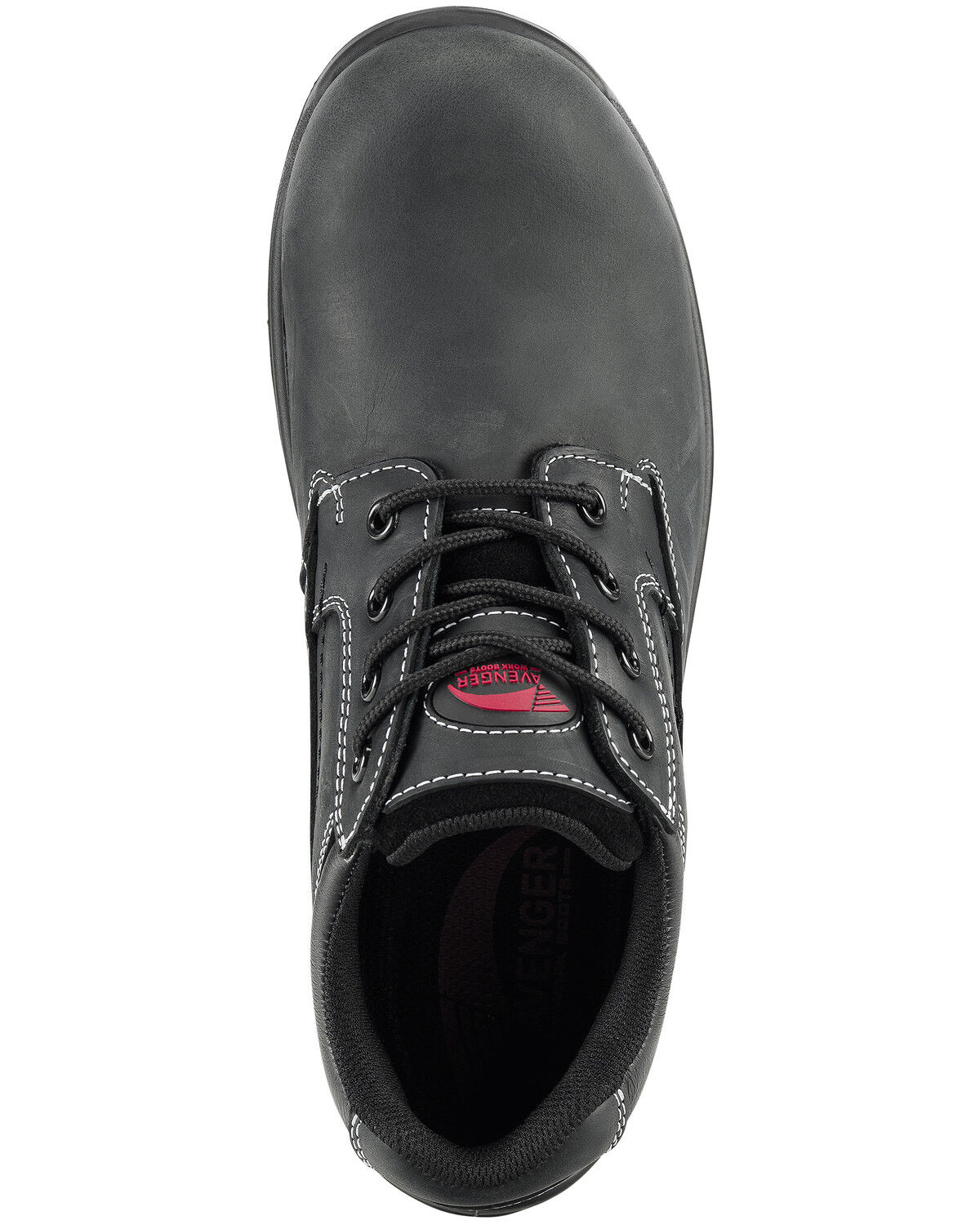 Image #6 - Avenger Men's Foreman Waterproof Work Shoes - Composite Toe, Black, hi-res