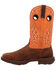 Image #3 - Durango Men's Rebel Performance Western Boots - Square Toe , Orange, hi-res