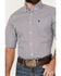 Image #3 - Ariat Men's Denver Geo Print Short Sleeve Button-Down Western Shirt - Tall , Blue, hi-res