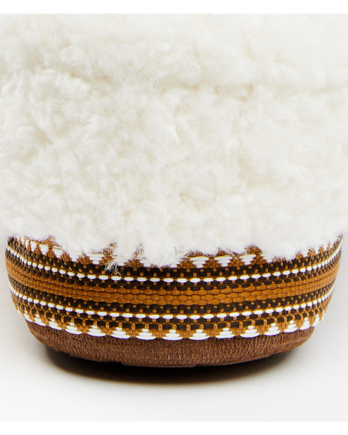 Image #5 - Ariat Women's Appaloosa Snuggle Slippers, Cream, hi-res