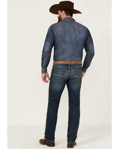 Image #3 - Ariat Men's M8 Grafton Sebastain Dark Wash Modern Stretch Slim Fit Jeans , , hi-res