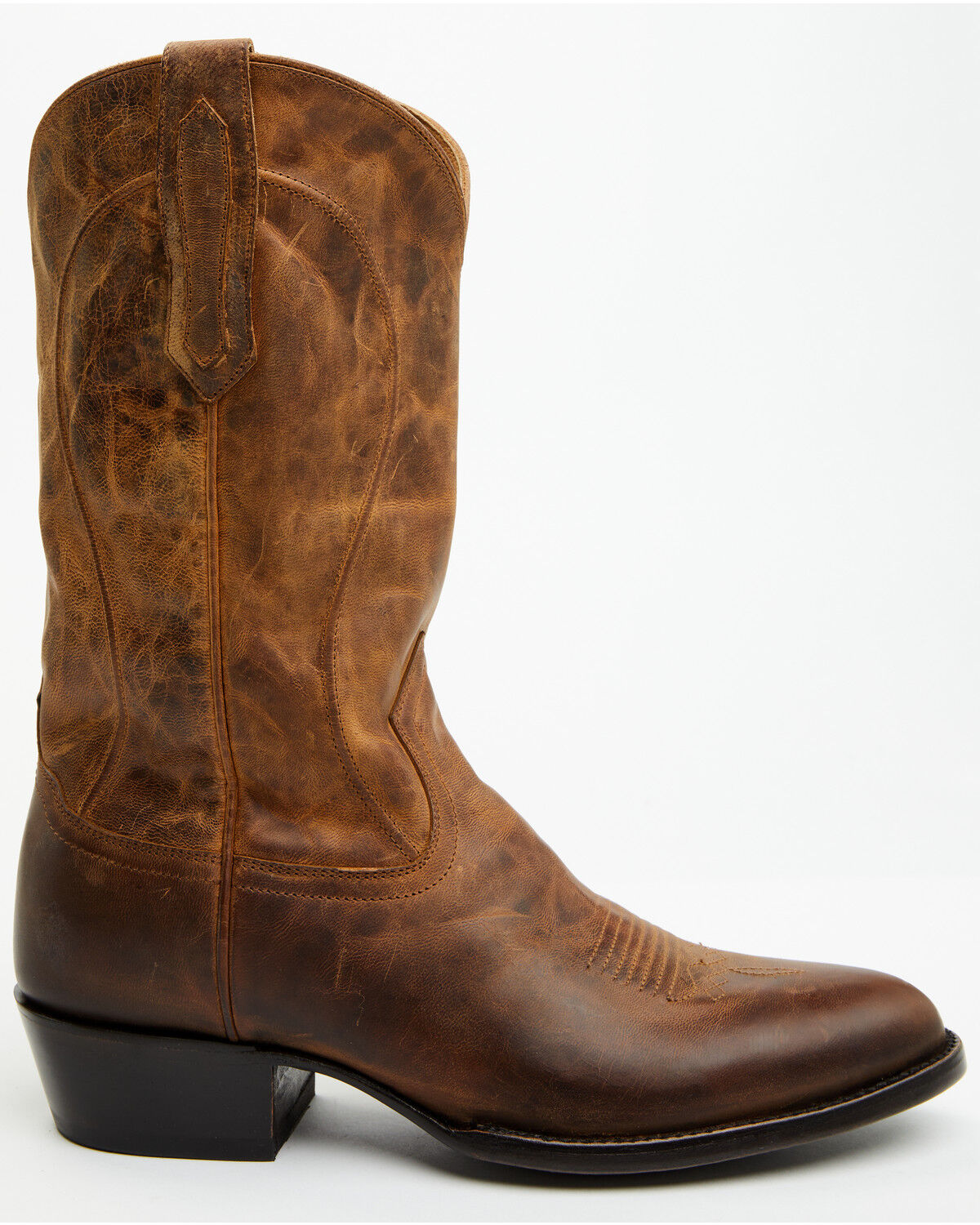 Image #2 - Cody James Black 1978® Men's Chapman Western Boots - Round Toe, Distressed Brown, hi-res