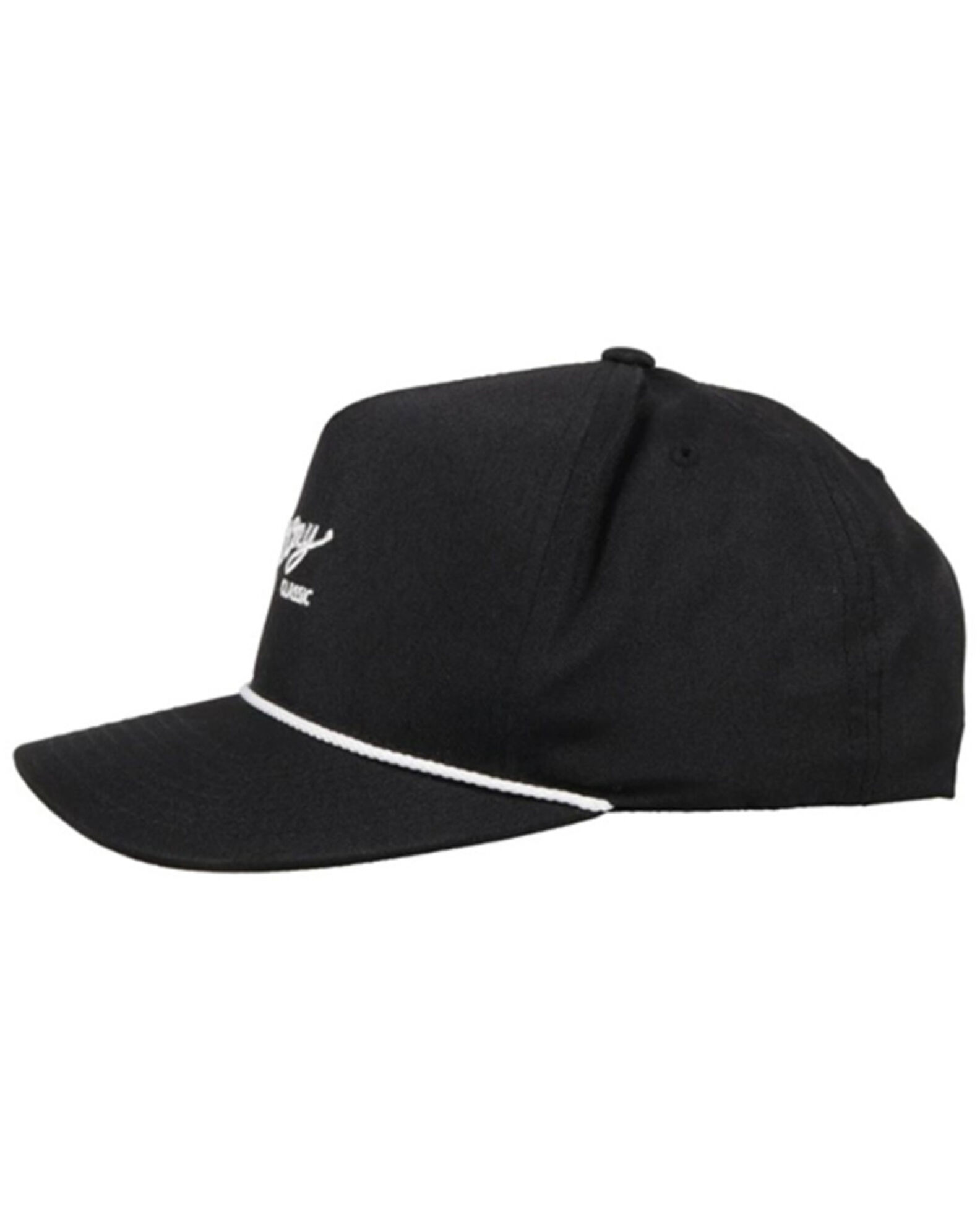 Image #4 - Hooey Men's Solid Classic Logo Embroidered Trucker Cap, Black, hi-res