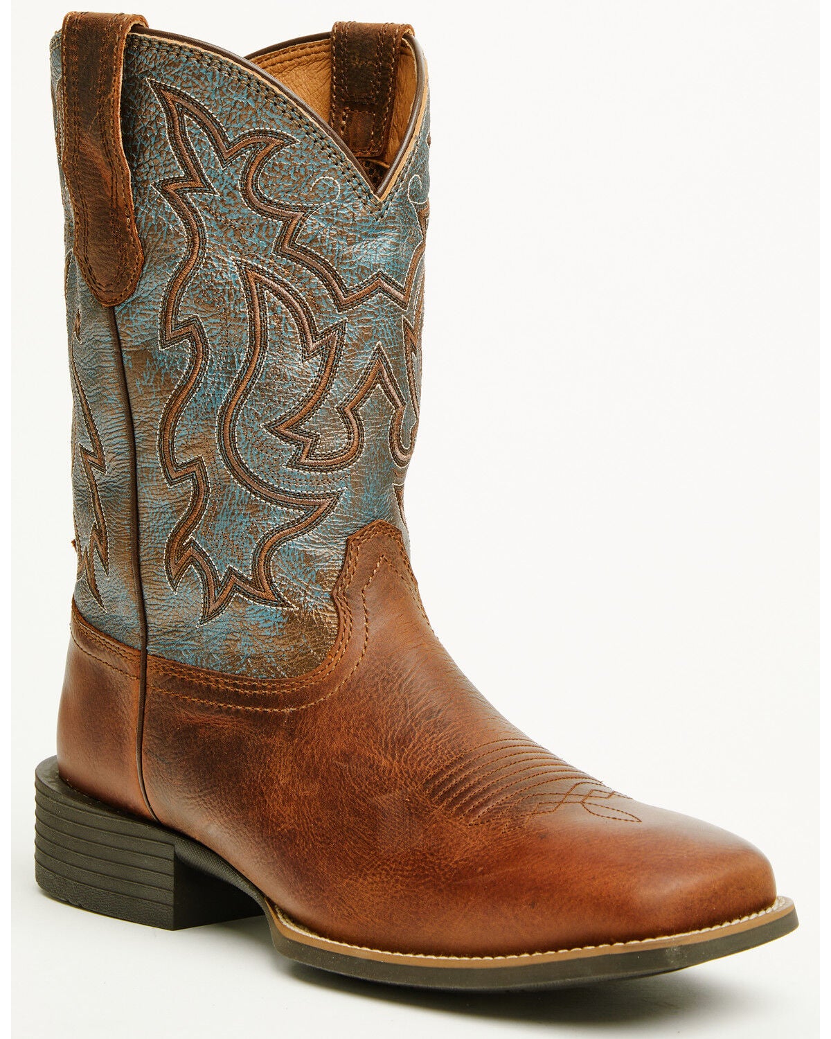 Cody James Men's Xero Gravity&trade;  Sideshow Western Performance Boots - Broad Square Toe, Brown, hi-res