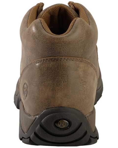Roper Men's Vintage Nubuck Rugged Sole Shoes, Brown, hi-res