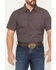 Image #3 - Gibson Trading Co Men's Polka Micro Geo Print Short Sleeve Button-Down Stretch Western Shirt, Navy, hi-res