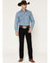 Image #1 - Wrangler Men's Cowboy Cut Straight Active Flex Stretch Denim Jeans, Black, hi-res