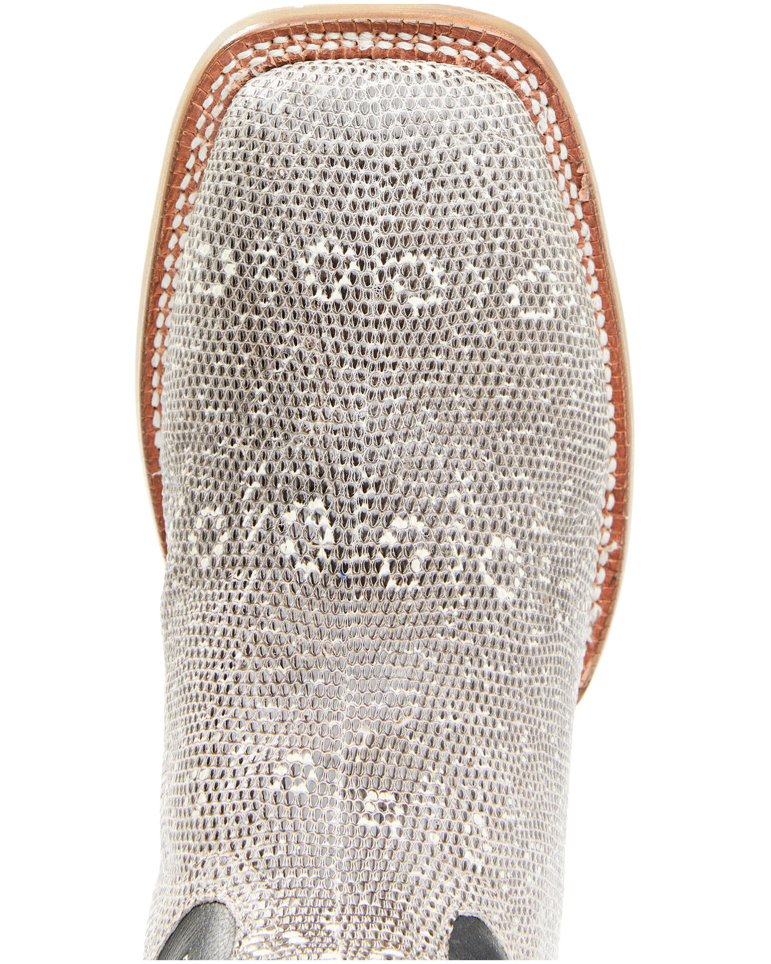 Image #6 - El Dorado Men's Natural Ring Tail Lizard Exotic Western Boots - Broad Square Toe, Natural, hi-res