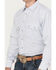 Image #3 - Resistol Men's Merritt Striped Print Long Sleeve Snap Western Shirt, White, hi-res