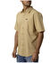 Image #3 - Kimes Ranch Men's MC Cooper Plaid Print Short Sleeve Button-Down Stretch Performance Shirt, Gold, hi-res