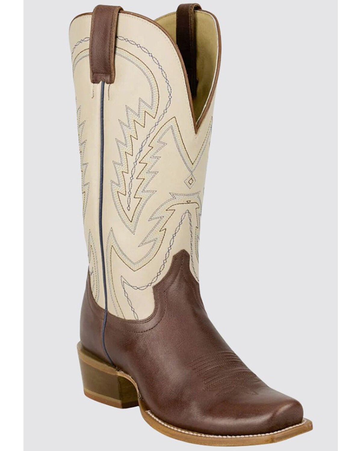 Tony Lama Men's Beau Ranchero Western Boots - Square Toe, Brown, hi-res