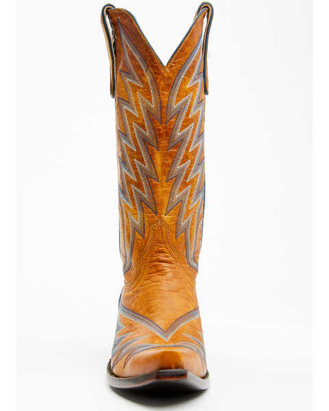 Image #4 - Old Gringo Women's Uma Stitched Western Boots - Snip Toe, Tan, hi-res