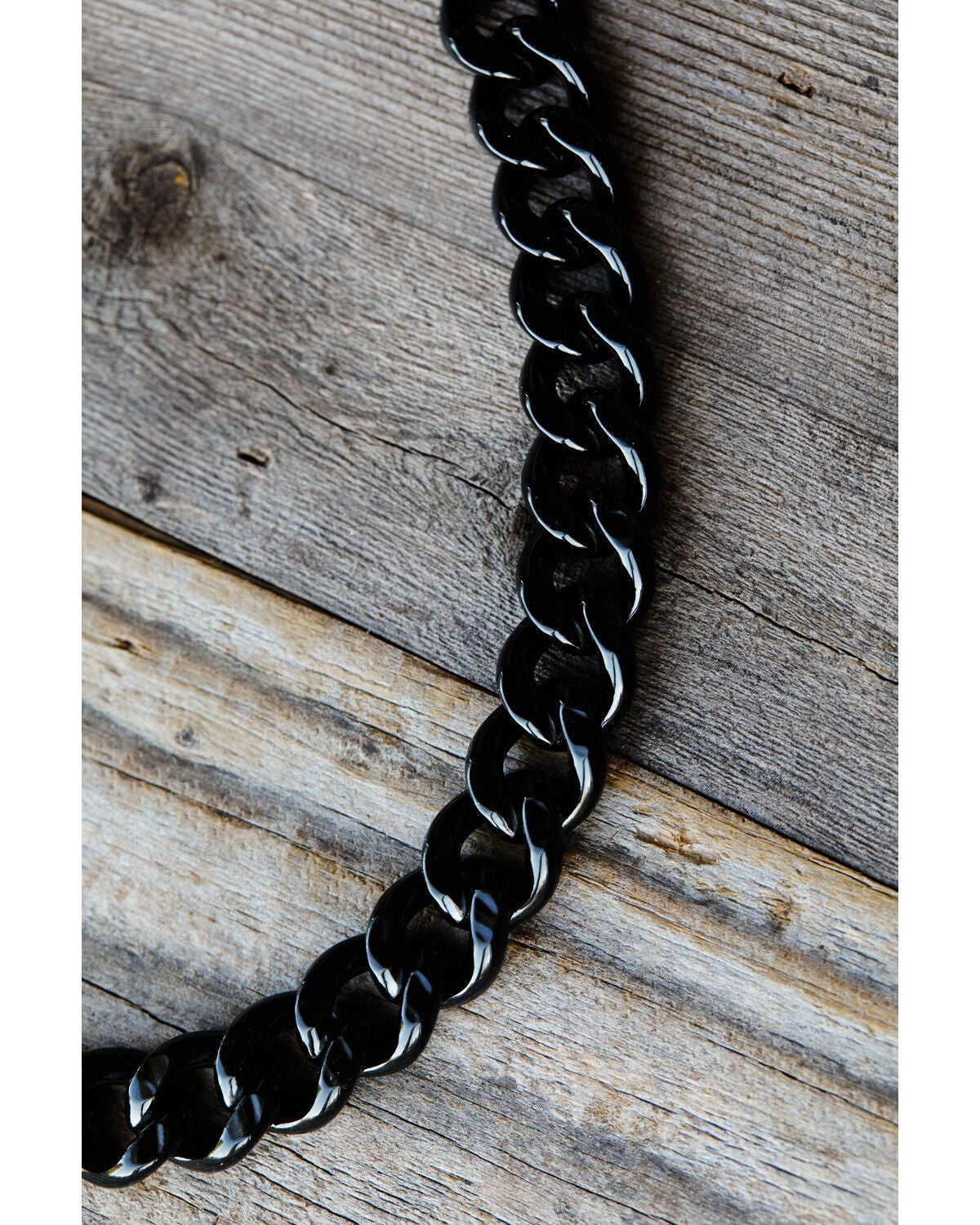 Image #3 - Cody James Men's Gunmetal Cuban Link Necklace, Silver, hi-res