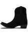 Image #3 - Lane Women's Emma Jane Suede Western Booties - Snip Toe, Black, hi-res