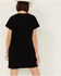 Image #4 - Blended Women's Country Reckless Graphic Tee Mini Dress , Black, hi-res
