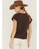 Image #4 - Cleo + Wolf Women's Texas Map Rolled Sleeve Graphic Tee, , hi-res