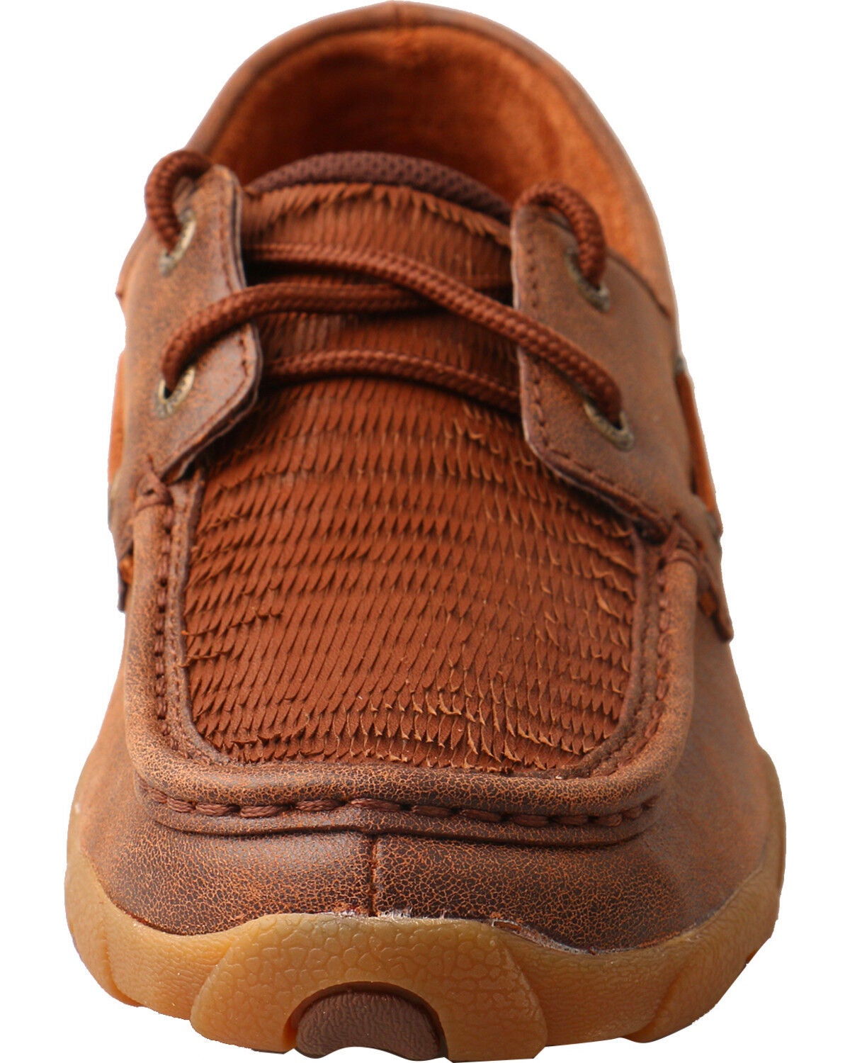 twisted x fringe mocs