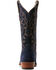 Image #3 - Ariat Women's Jukebox Suede Western Boots - Snip Toe, Blue, hi-res