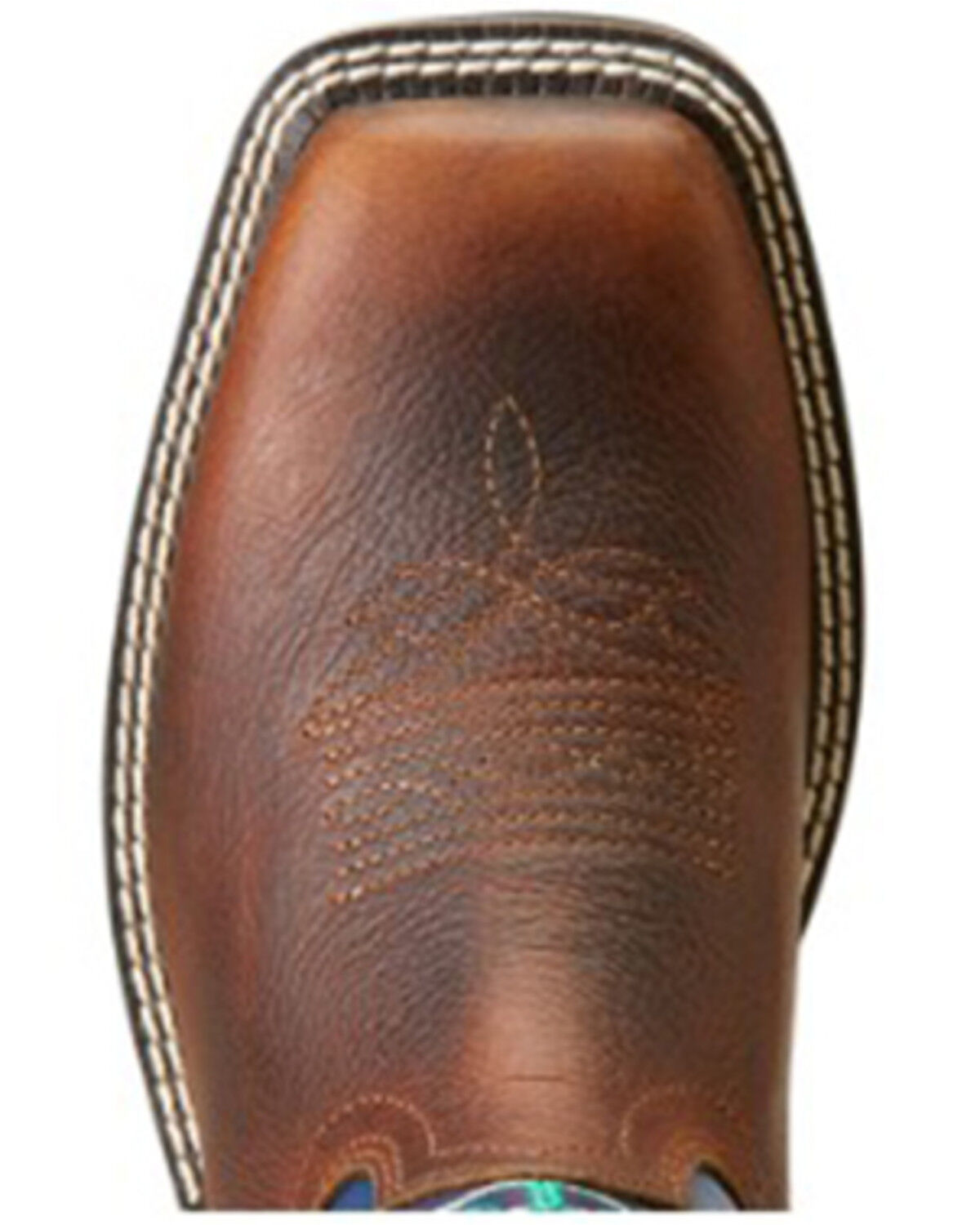 Image #4 - Ariat Women's Delilah StretchFit Western Boots - Broad Square Toe, Brown, hi-res