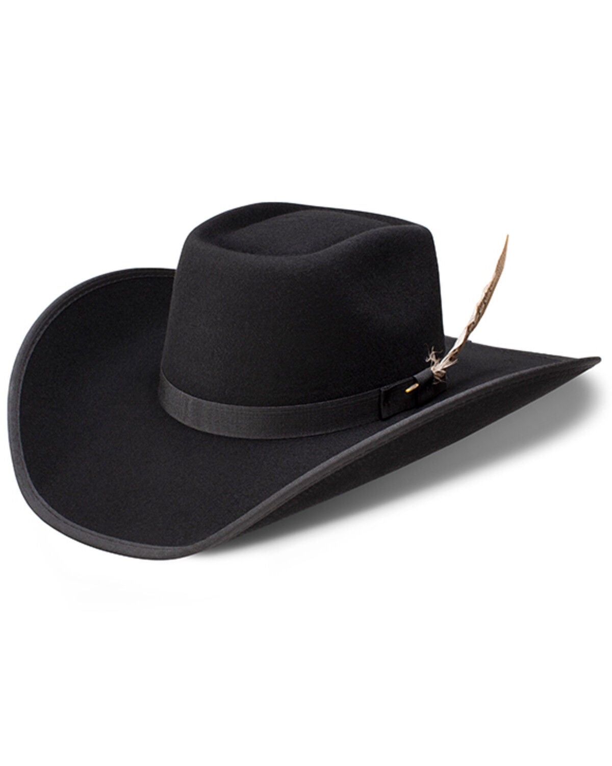 Resistol Youth Kids' Holt JR Felt Cowboy Hat, Black, hi-res