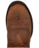 Durango Rebel Men's Saddle Western Boots - Round Toe, Bark, hi-res