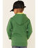 Image #4 - John Deere Boys' (4-7) Green Trademark Logo Sleeve Graphic Hooded Sweatshirt, Green, hi-res